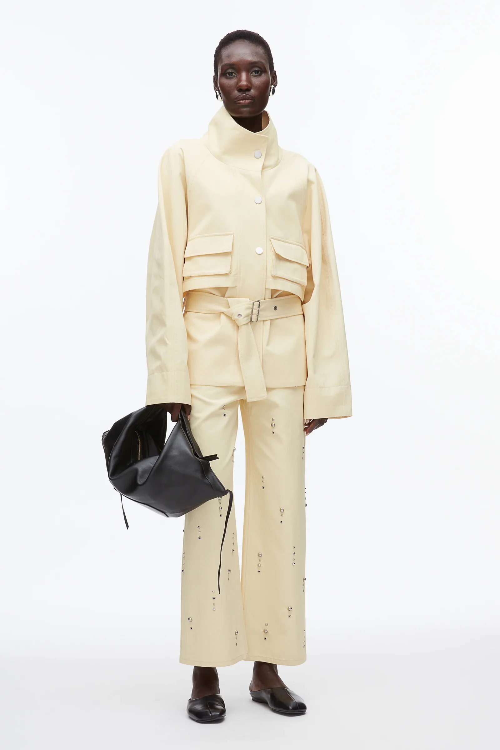 Image of Belted Utility Jacket