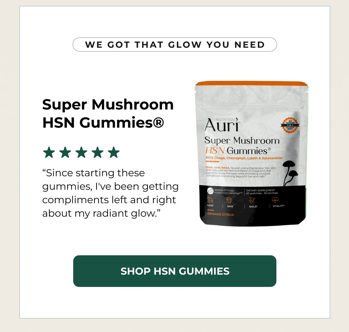 SUPER MUSHROOM HSN GUMMIES