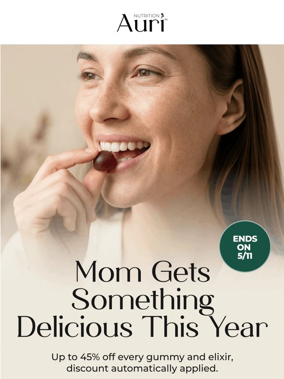🌸 Up to 45% off for Mom