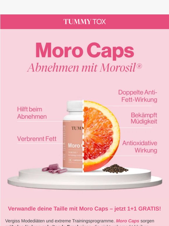 Nur eine Kapsel pro Tag ...