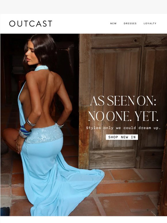 AS SEEN ON: NO ONE. YET.