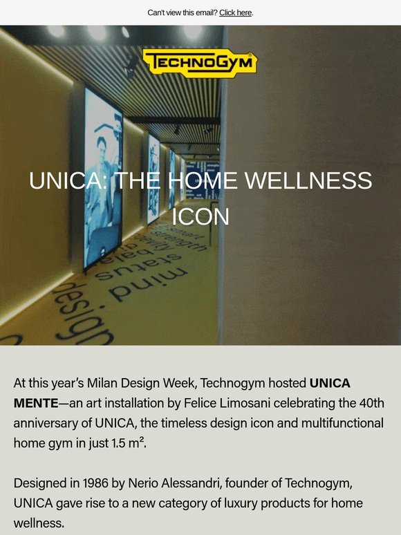 UNICA | Celebrating a timeless design icon