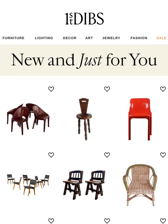 Must-see new arrivals: Chairs