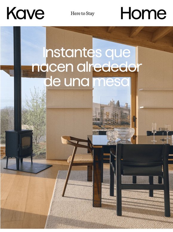 La mesa y su forma de detener el tiempo