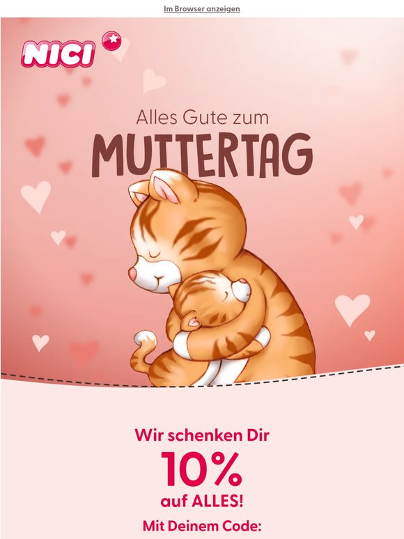 🌸 Zum Muttertag: 10% auf alles 💝