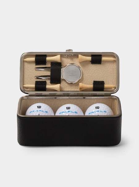 Leather Golf Set