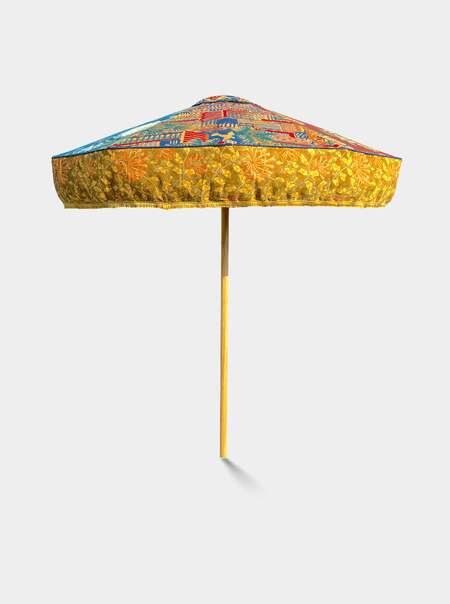 Sevilla Vintage-Cotton Parasol (94.5in/2.4m)