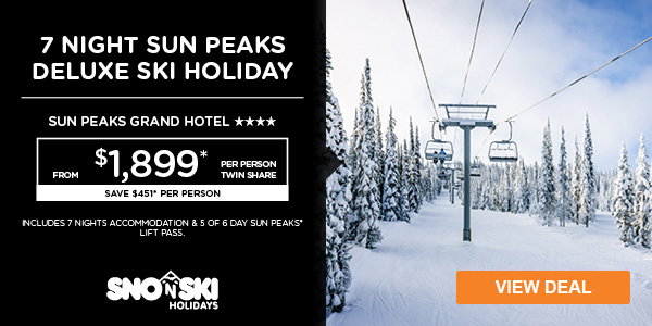 Sun Peaks Deluxe Ski Holiday