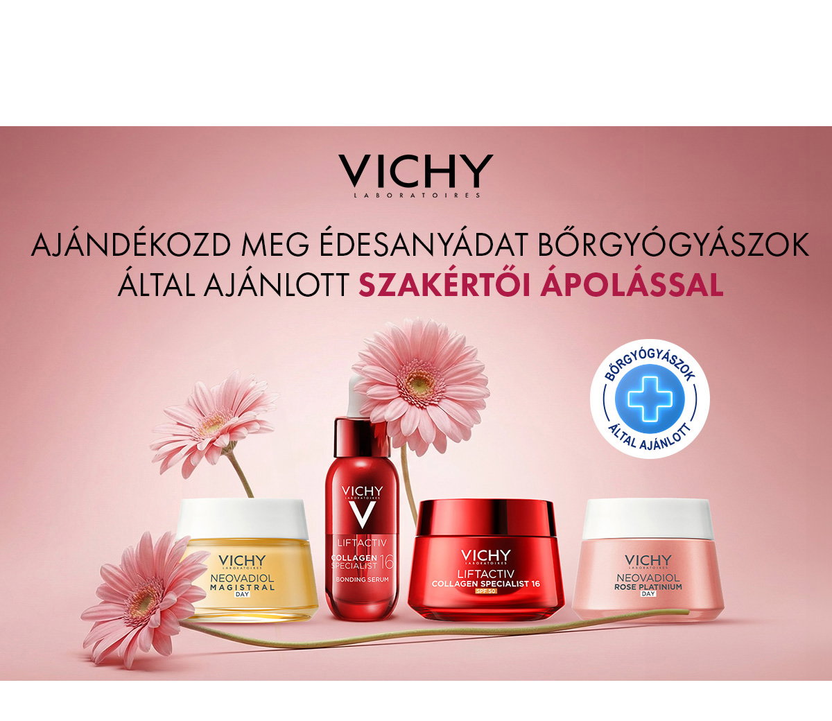 Vichy korpásodás elleni sampon ajándékba