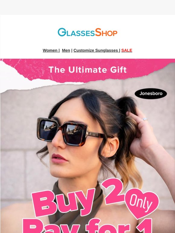 Mom deserves the best — and so do you. Two frames, one price.🌷 😎