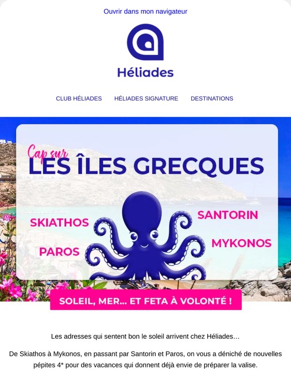 Cap sur les îles grecques : soleil, mer et feta à volonté !
