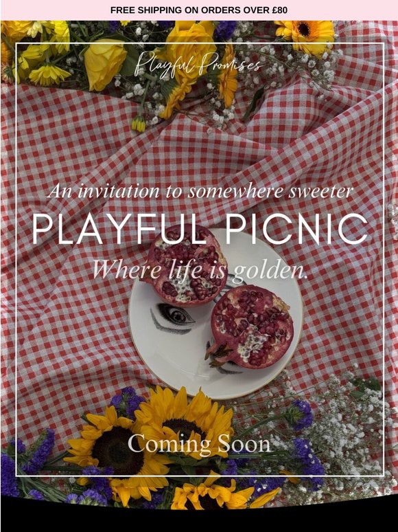 An invitation to somewhere sweeter...