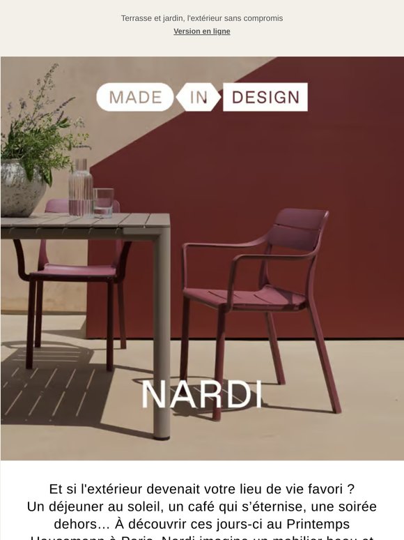 Nardi | Plein air à l'italienne