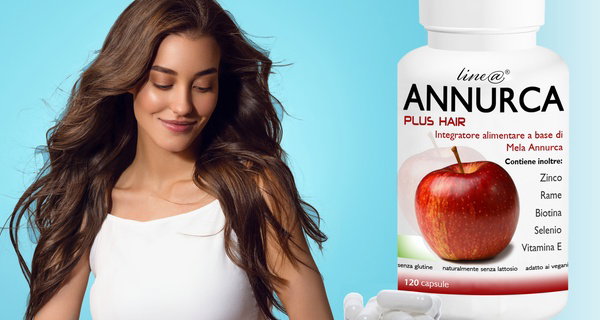 Fino a 360 capsule di Annurca Hair Plus Line@