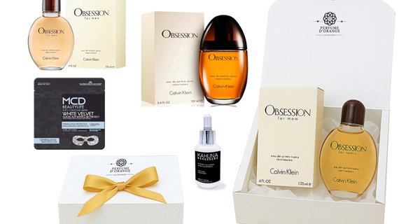 Gift box uomo donna con fragranze Calvin Klein