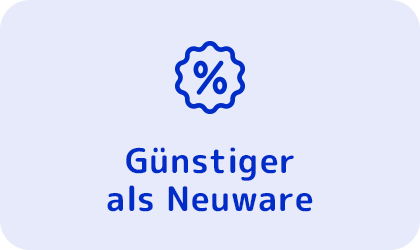Günstiger als Neuware