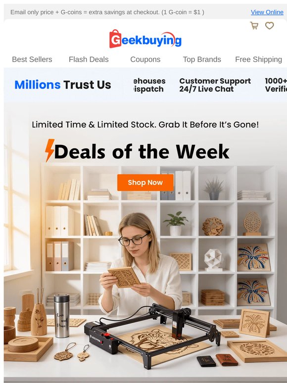 🔥 Hey, just-dropped deals! ⚡