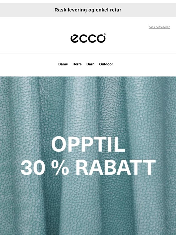 Flash Sale | Opptil 30 % rabatt