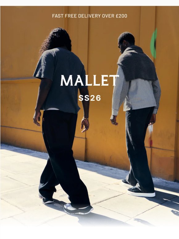 Available Now: MALLET SS26