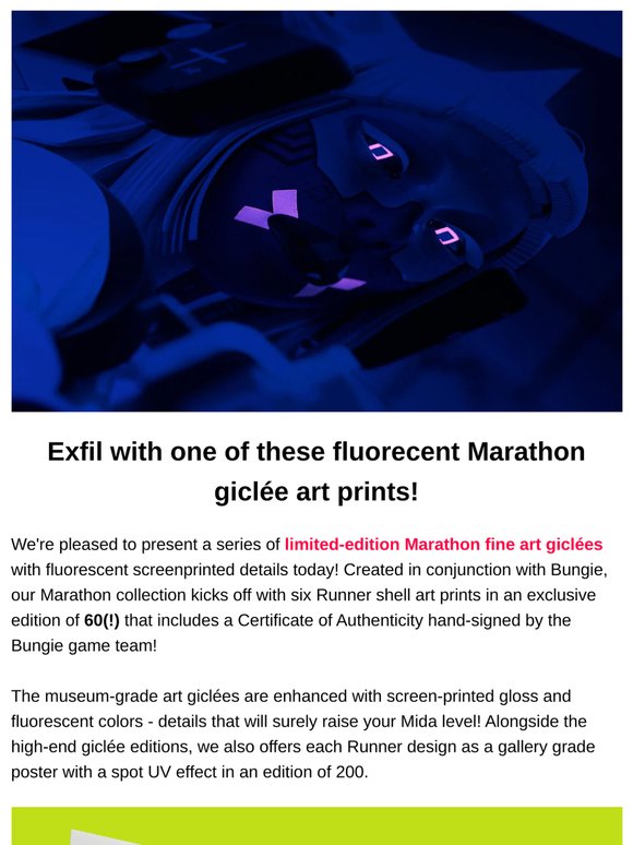 Marathon art prints now available!