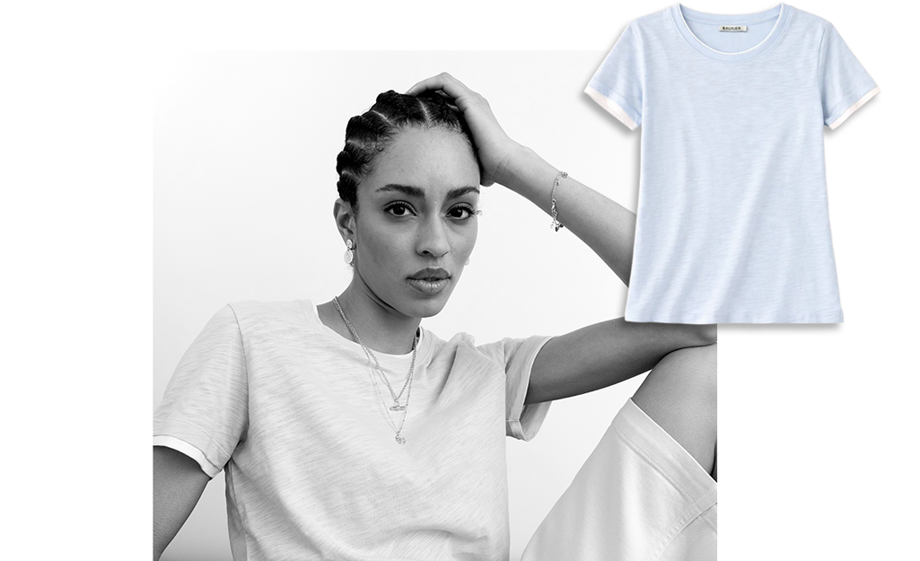 Lally Organic Cotton Layer Tee