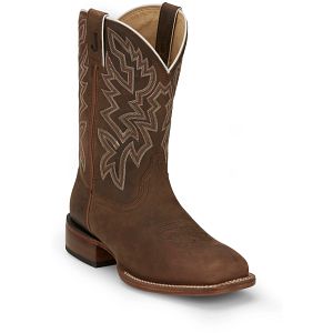 Jackpot 11" Western in walnut brown.