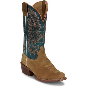 Jimmy 13" Western in Wheat Suede (tan).