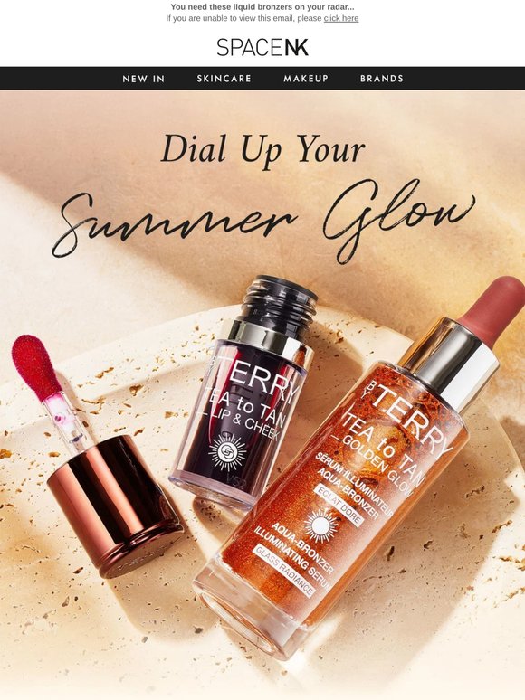 Open for an instant summer glow