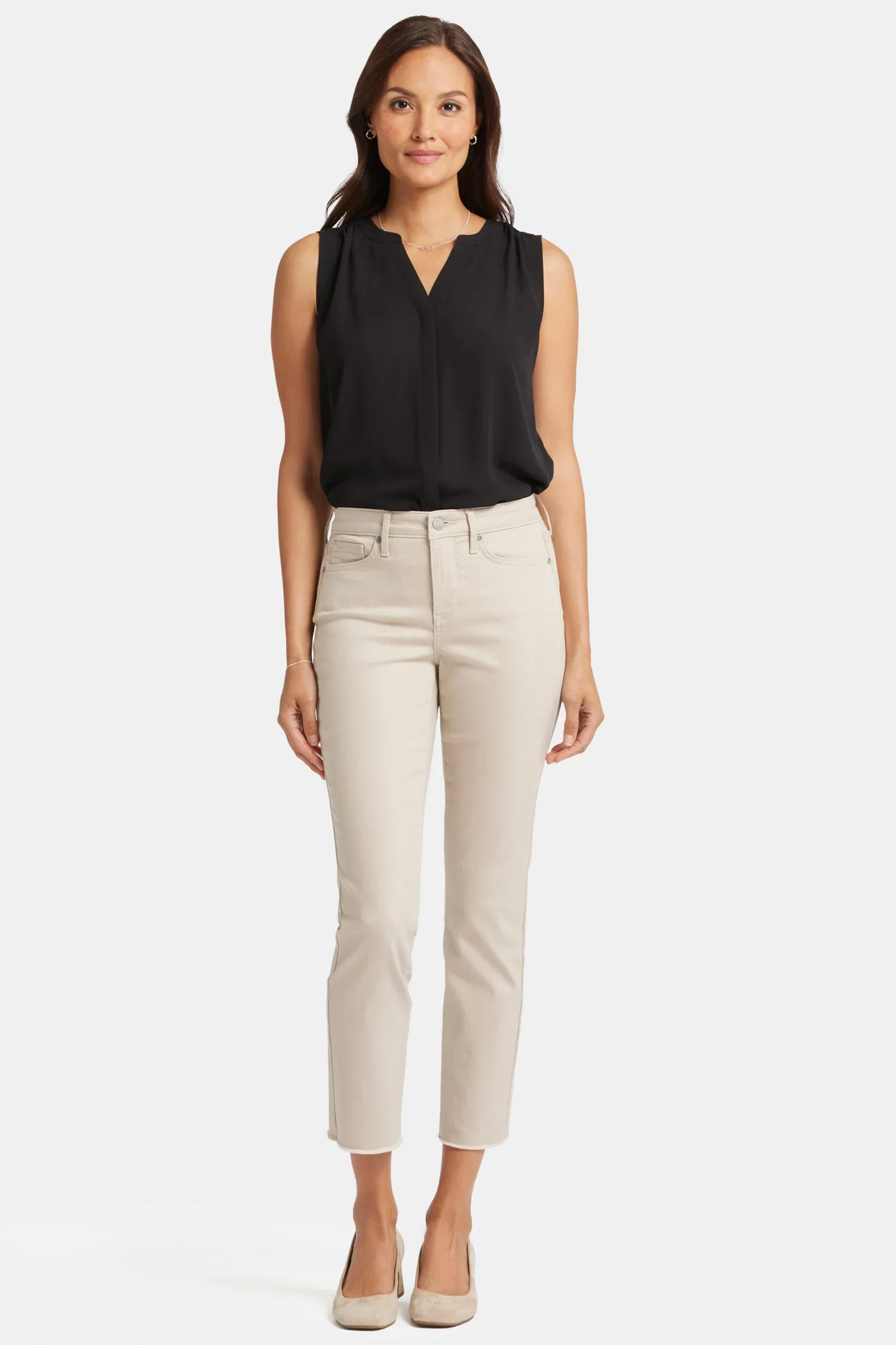 Image of Sheri Slim Ankle Jeans - Feather