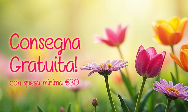 Consegna Gratuita con almeno €30