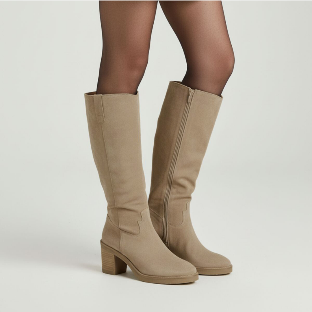 Cellini Hoge laarzen taupe Suede