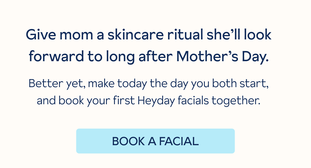 Book a facial