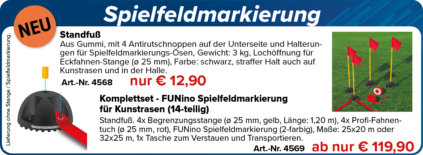 NEU! Spielfeldmarkierung