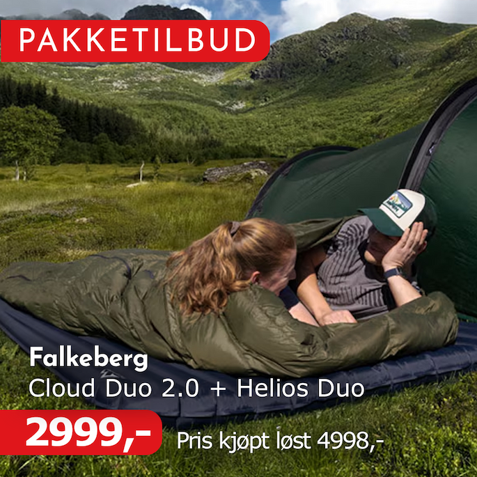 Pakketilbud Falkeberg Cloud Duo 2.0 + Helios Duo