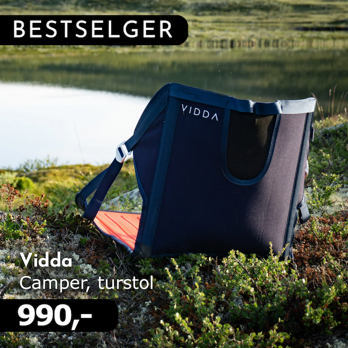 Vidda Camper Norges mest populære turstol!