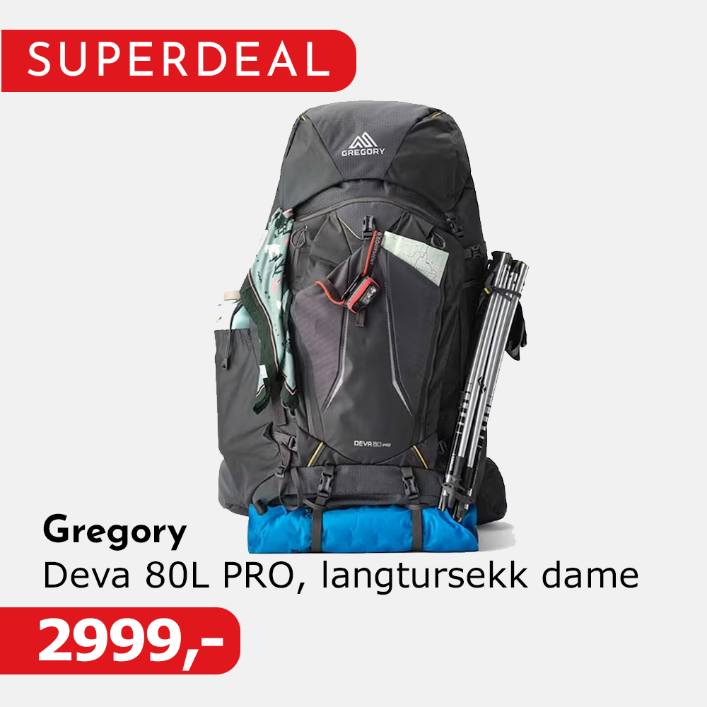 Gregory Deva 80L PRO