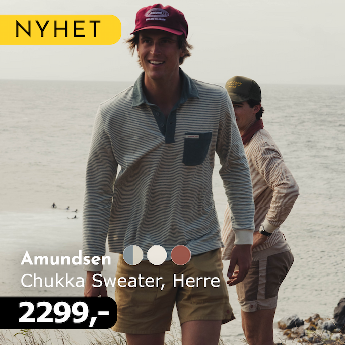amundsen chukka sweater herre