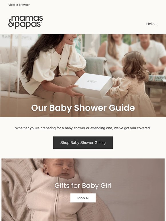 Just Landed: The Baby Shower Gift Edit 🎁
