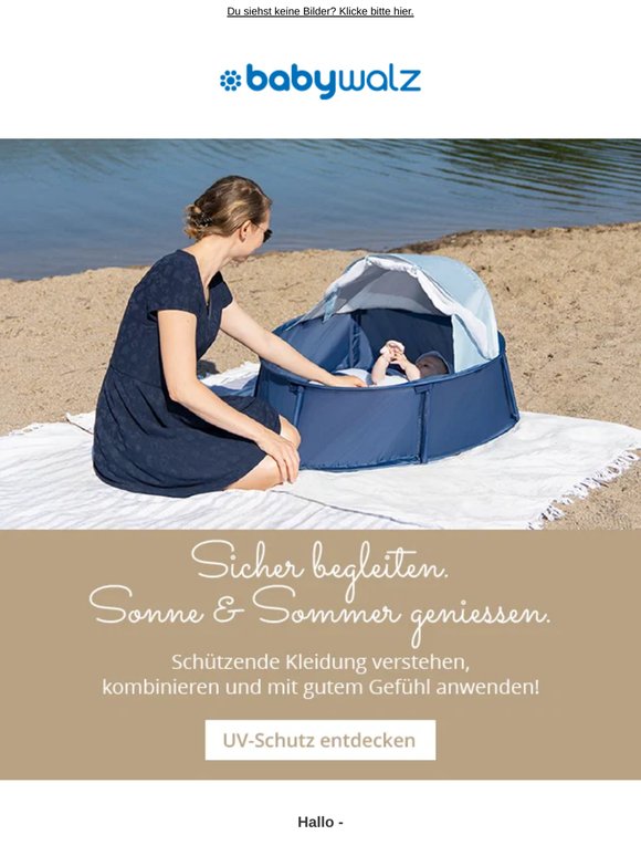 Gut geschützt durch sonnige Tage ☀️