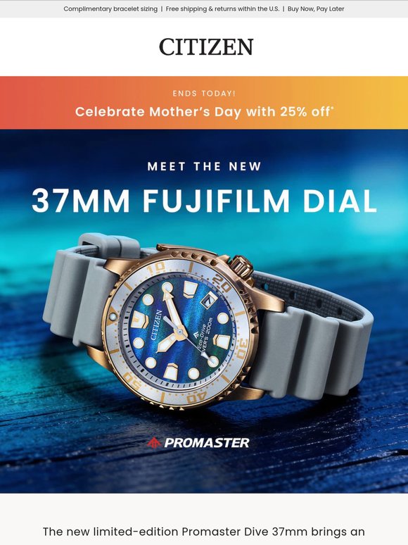 Meet the new limited edition Promaster Dive 37mm