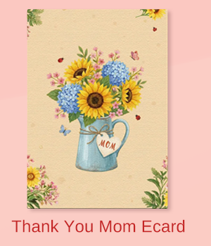 Thank You Mom Ecard