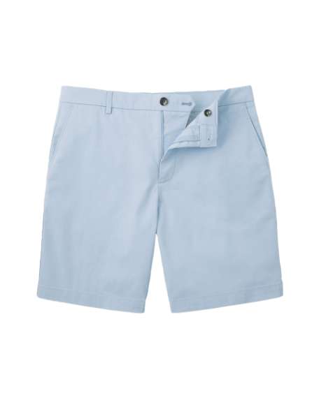 Cotton Shorts - Sky Blue