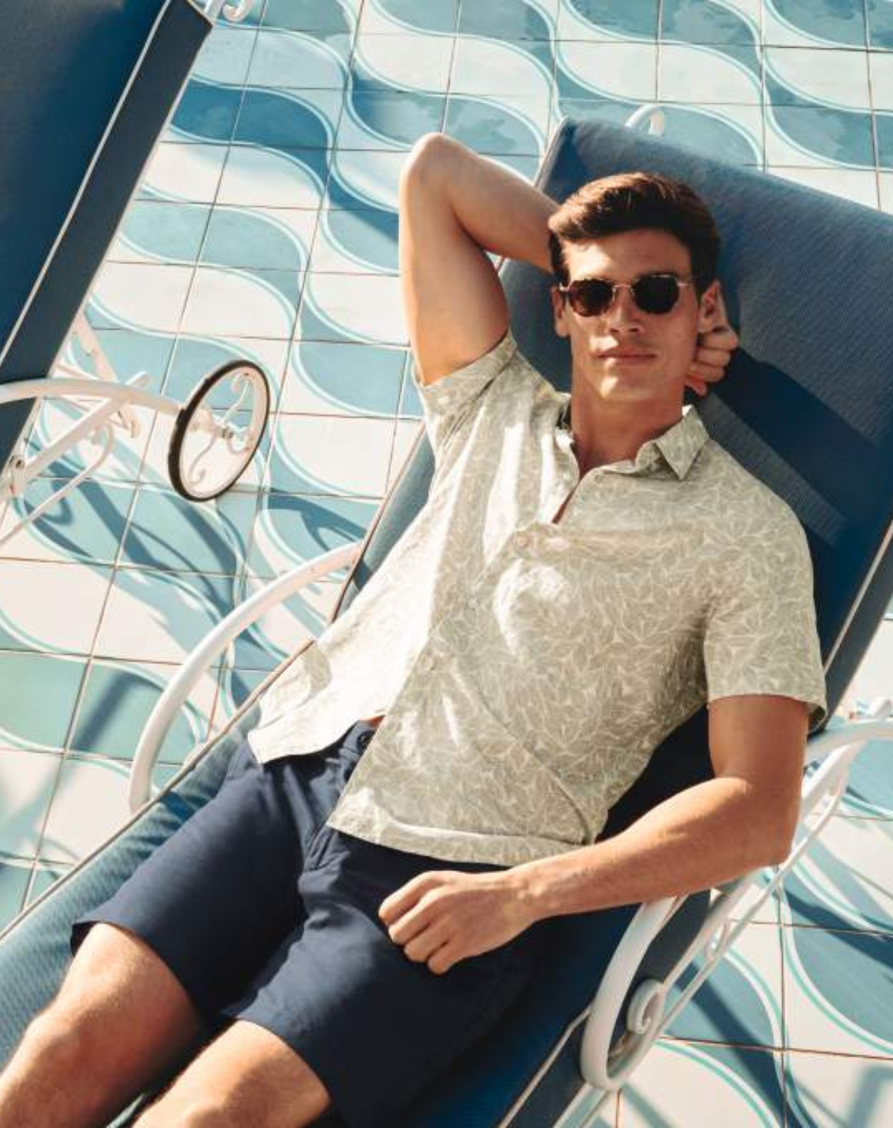 Cotton Shorts - Dark Navy