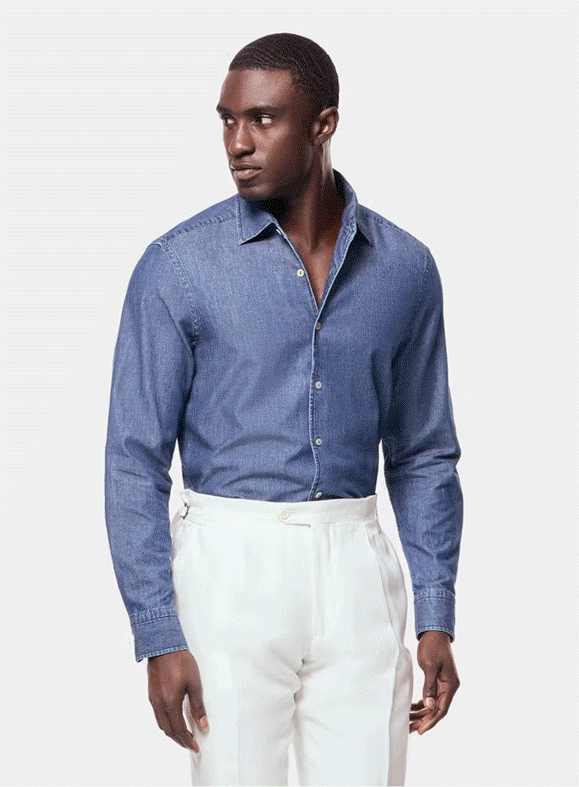 Denim shirts