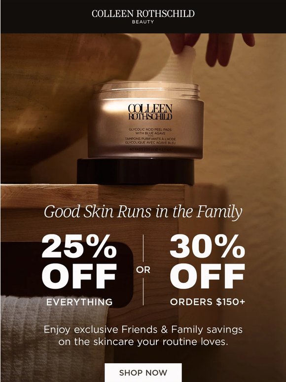 Up to 30% Off the Skincare You Trust