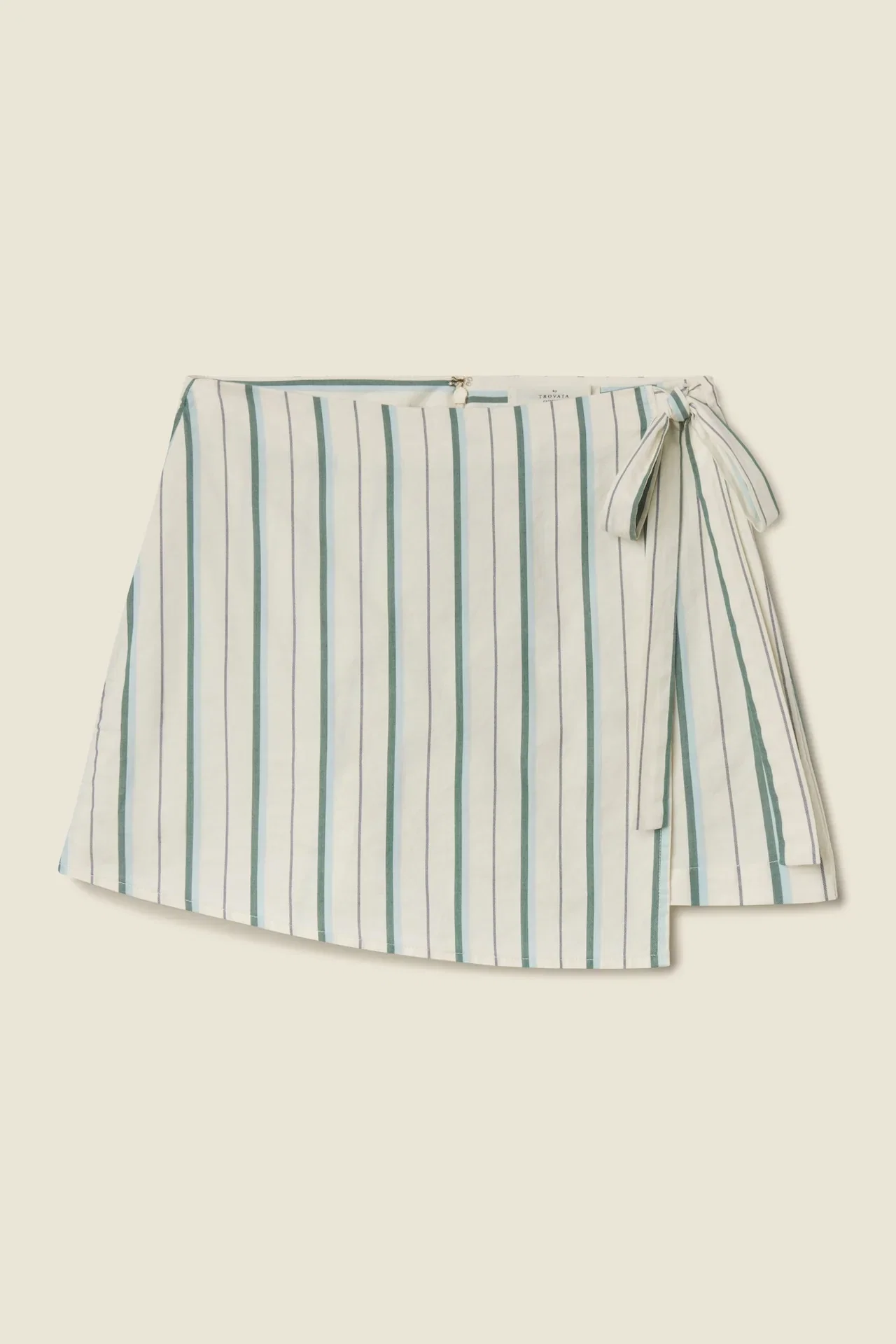 Image of Gracia Skort Verde Stripes