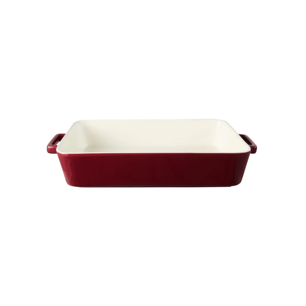 Epicurious Rectangular Baker 34x23x6.5cm Bordeaux Gift Boxed