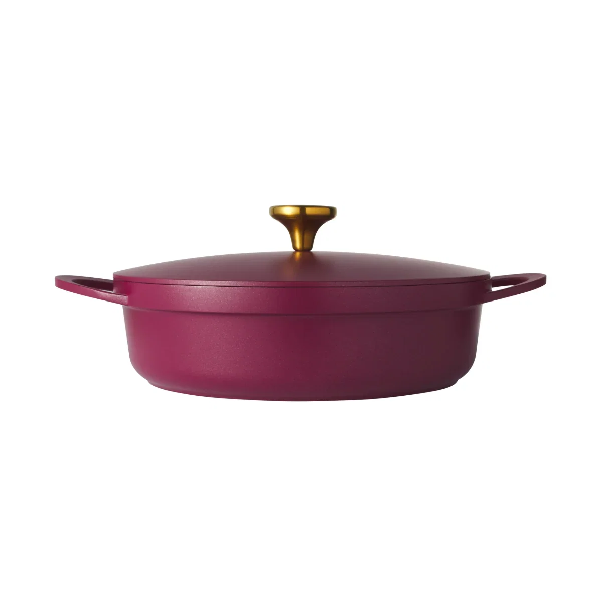 Cast Lite Non-Stick Shallow Casserole 28cm / 4L Cherry Gift Boxed