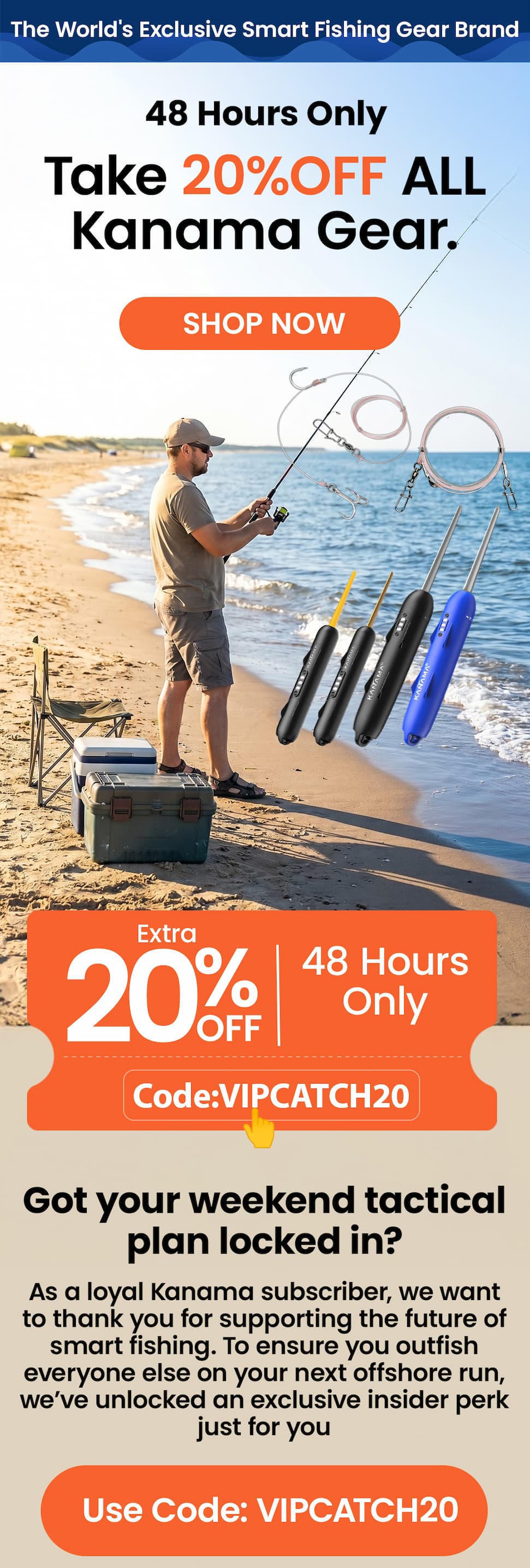 Get 20% OFF on Kanama Gear
