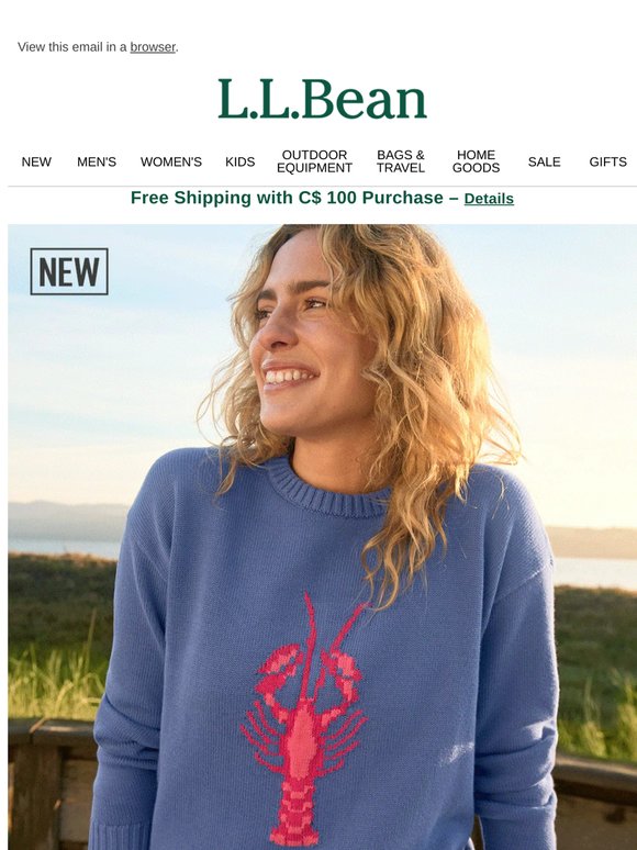 Summer-Soft Sweater: Lobster Edition